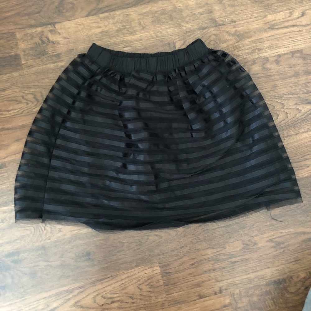 Aqua mini skirt - size small